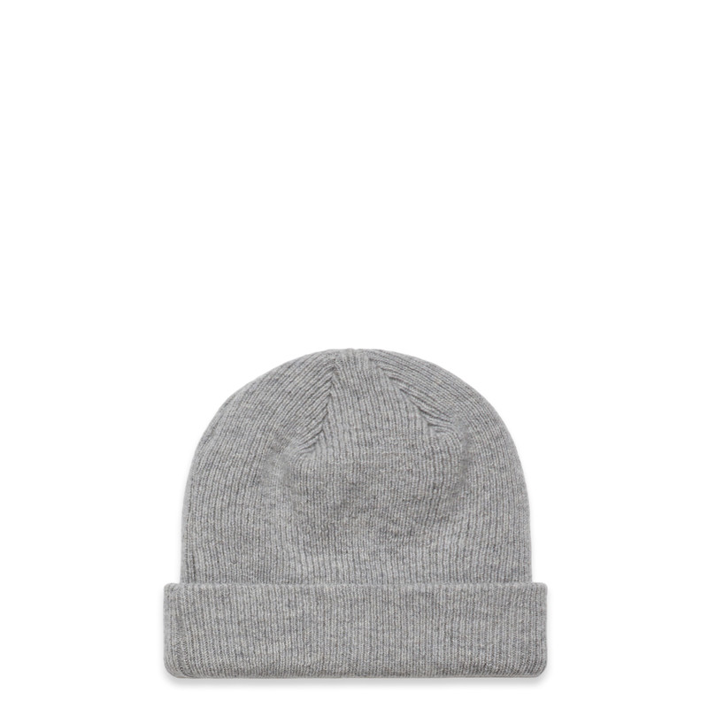 Knit Beanie in Grey marle