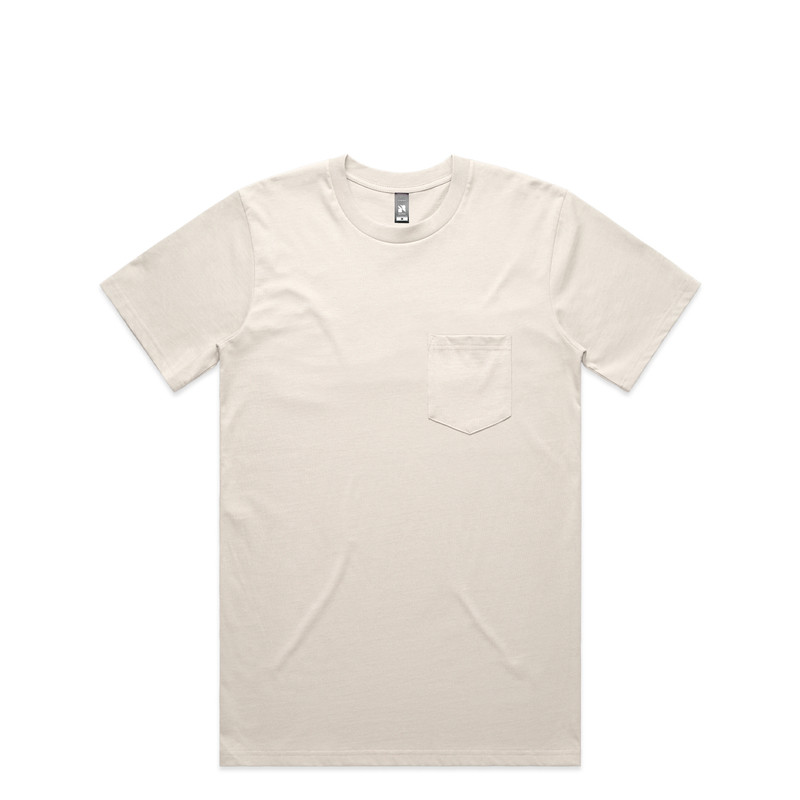 Classic Pocket Tee in Bone