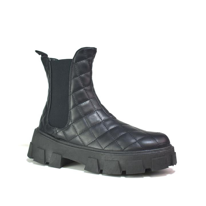 Women’s Boots LBO-8955 in Black PU