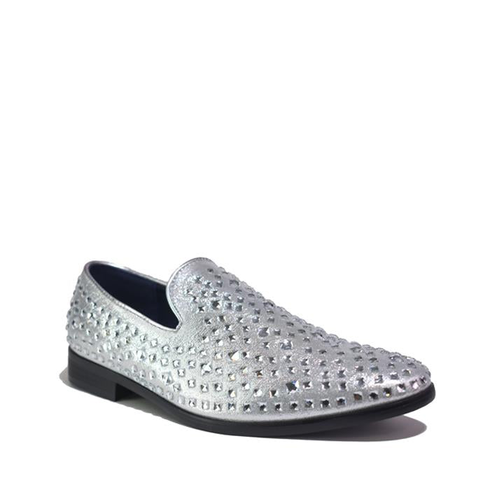 Men’s Loafers MSH-9130 in Silver