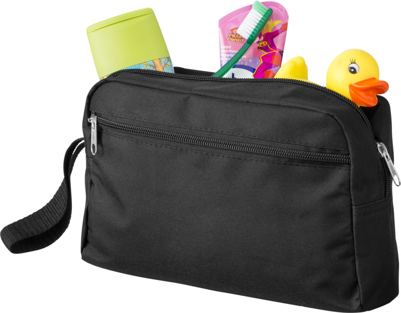 Transit toiletry bag in Black