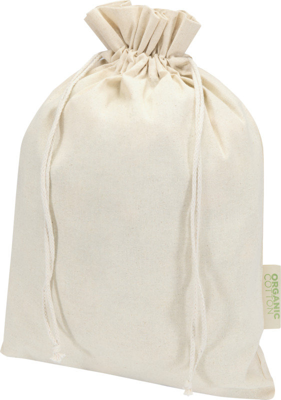 Odisha 140 g/m² OCS organic gift bag - 42 x 30 cm in Natural